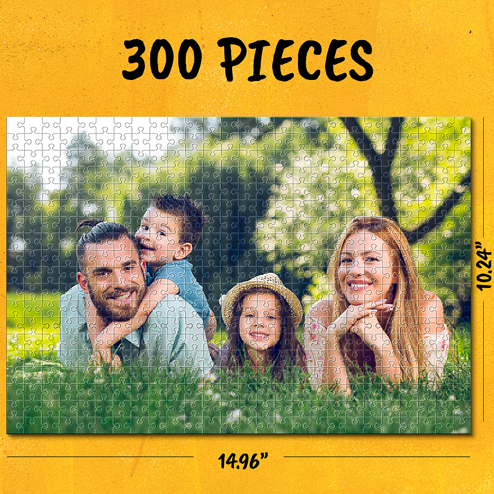 Custom Jigsaw Puzzle Gifts For Pet & Love & Family 35-1000 Pieces