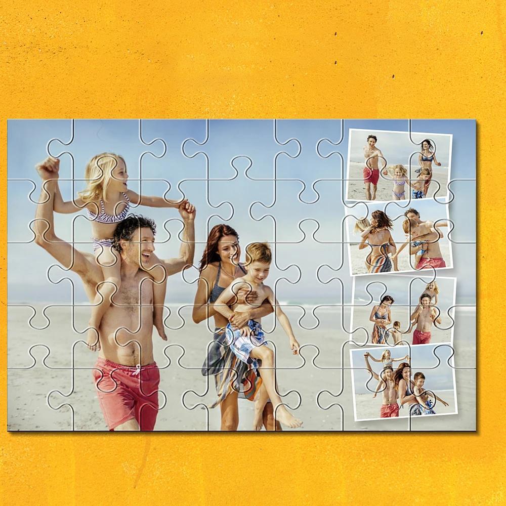 Custom Collage Picture Puzzle 35-1000 Pieces Father's Day Gifts