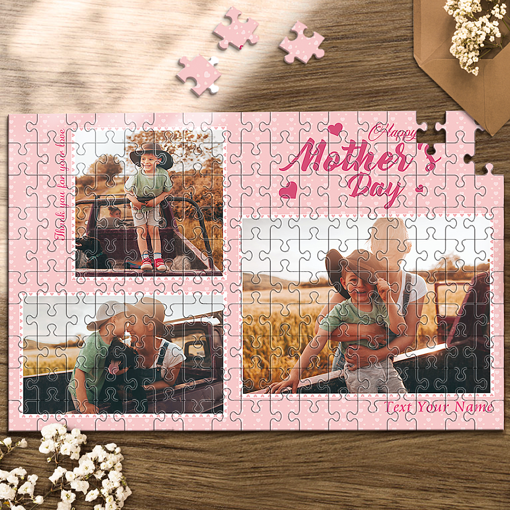 Custom Jigsaw Puzzle Gifts Mom - 35-1000 Pieces