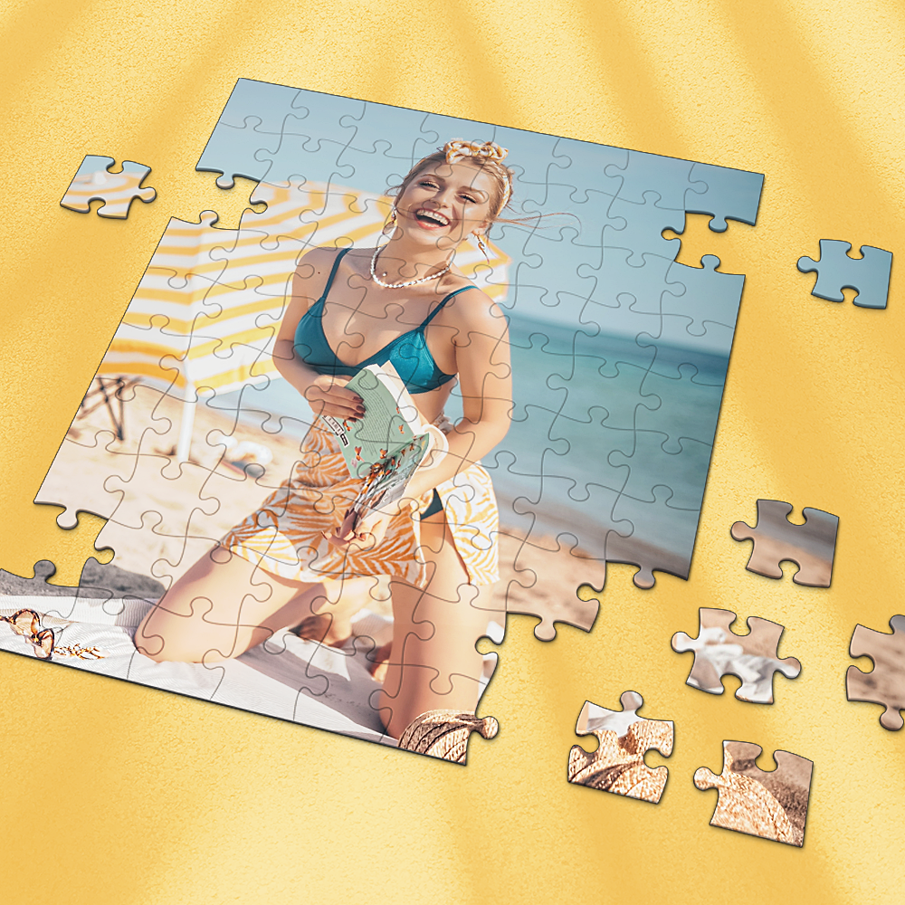 Custom Jigsaw Puzzle Happy Grandparents 35/150/300/500/1000 Pieces
