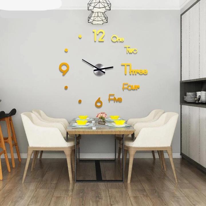 Modern Design Wall Sticker Clock