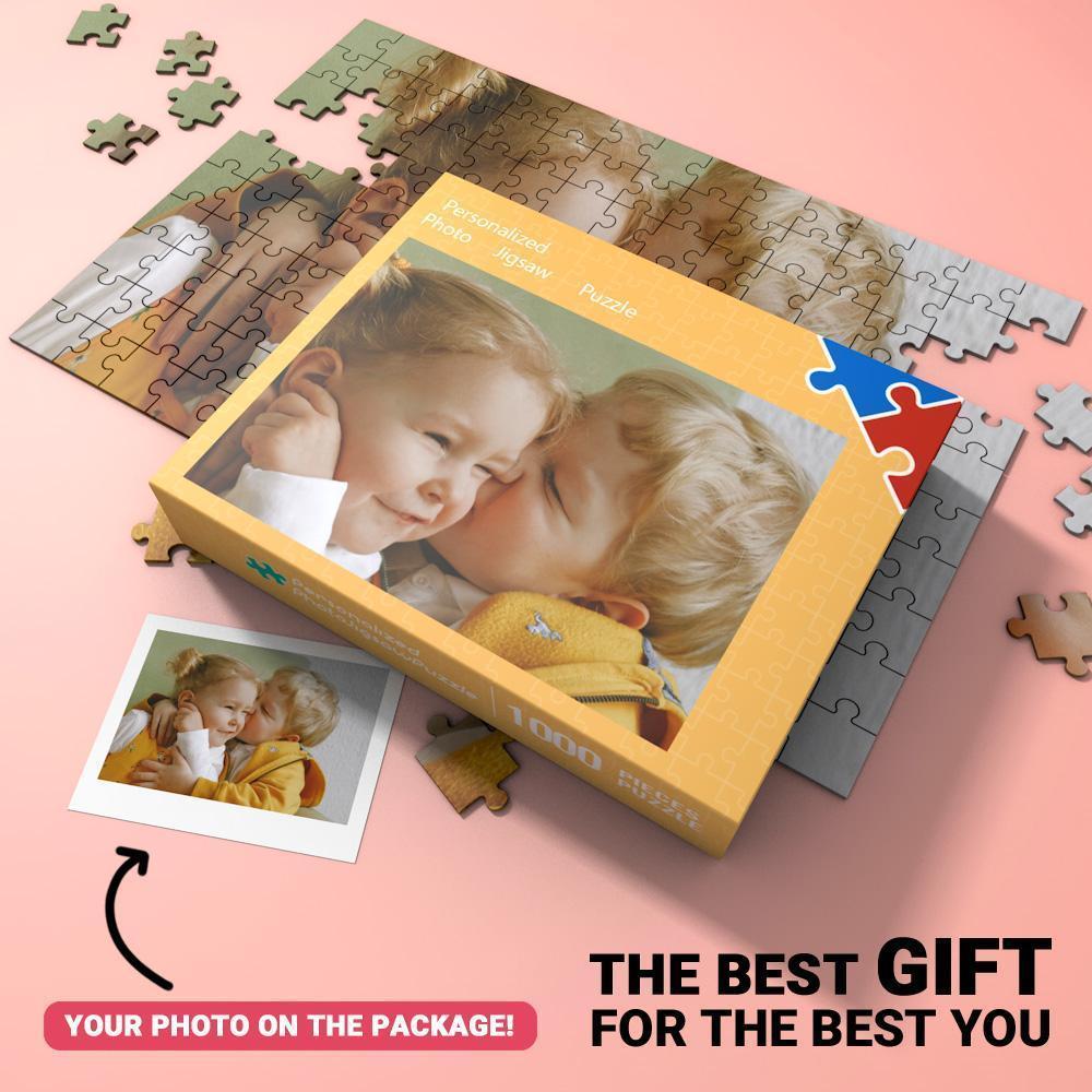 Custom Jigsaw Puzzle Gifts For Pet & Love & Family 35-1000 Pieces