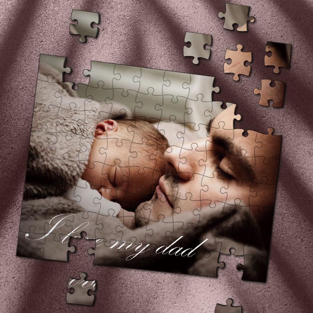 Custom Photo Jigsaw Puzzle Gifts I Love My Dad 35-1000 Pieces
