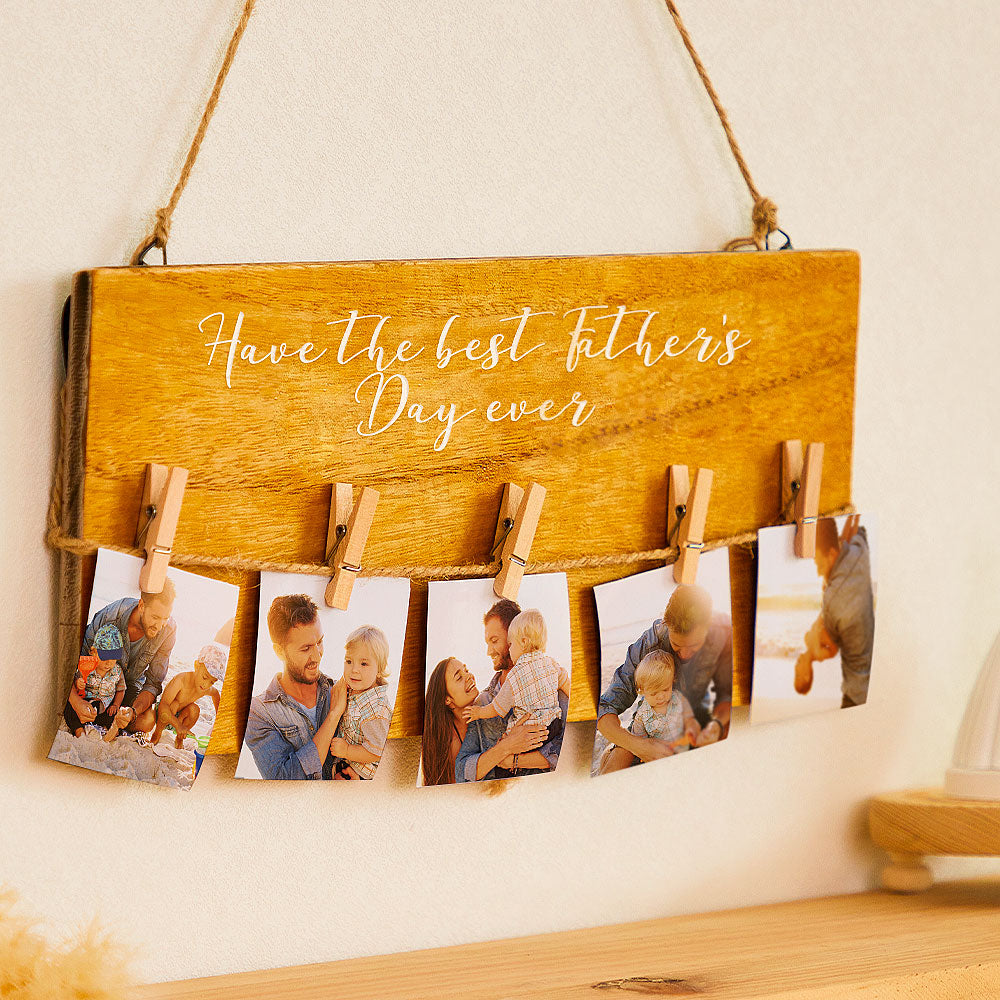 Custom Photo Display Board Picture Hanging Board Home Decoration