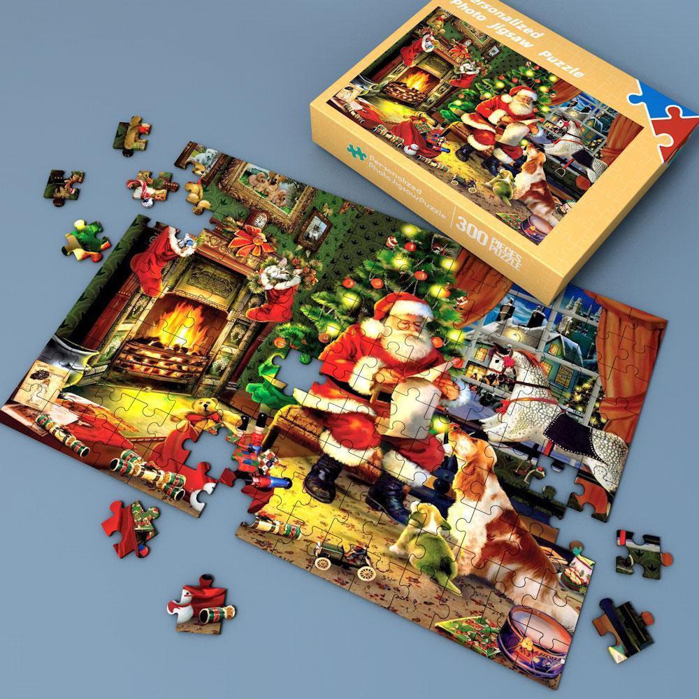 Christmas scene Jigsaw Puzzle 35-1000 Pieces