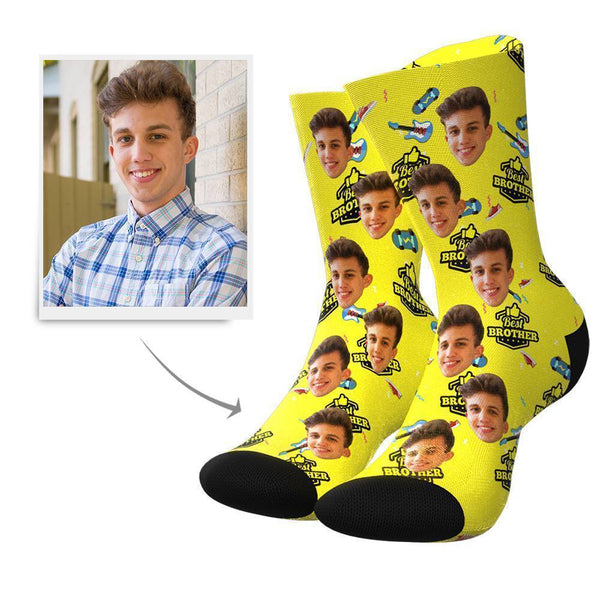 Best Brother Custom Face Socks
