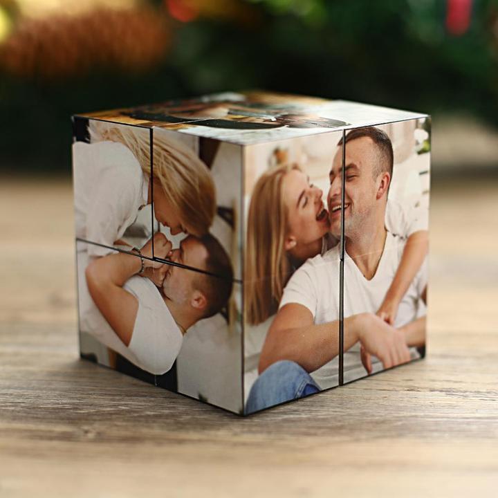 Custom Multiphoto Rubic's Cube Infinity Photo Cube Magic Folding Photo Rubic's Cube