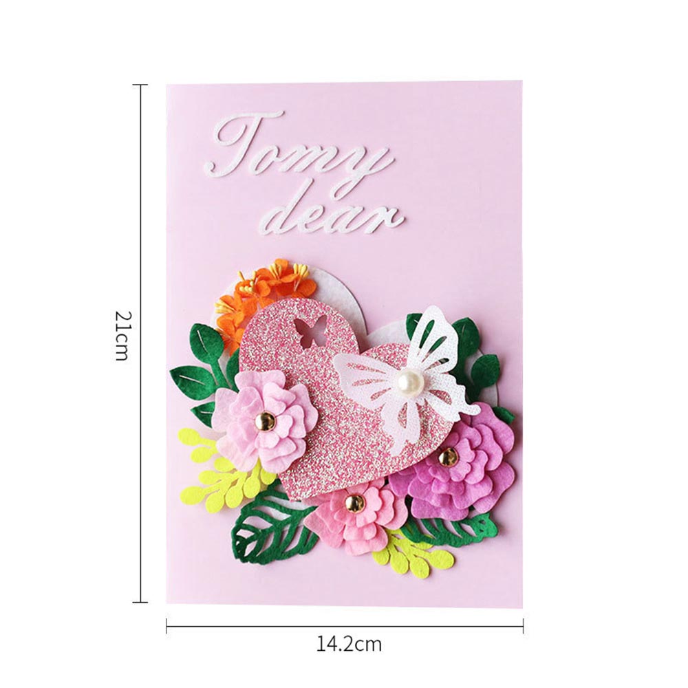 Happy Mother's Day Pop up Card Vertical Flower Card