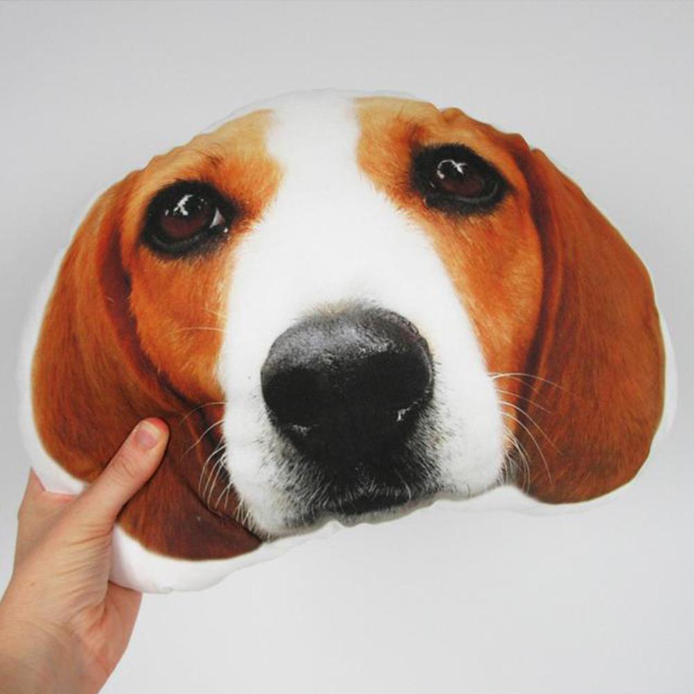 Custom Photo Pet Face Pillow 3D Portrait Pillow